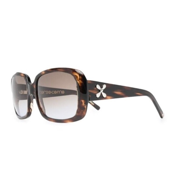 10 CORSO COMO Milan Italy Tortoiseshell Oversize-frame Sunglasses main image 5